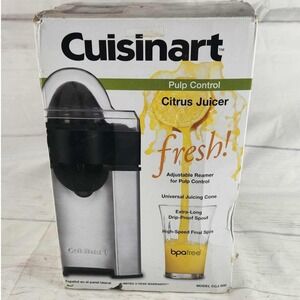 Cuisinart CCJ 500 Pulp Control Citrus Juicer Stainless Steel BPA Free